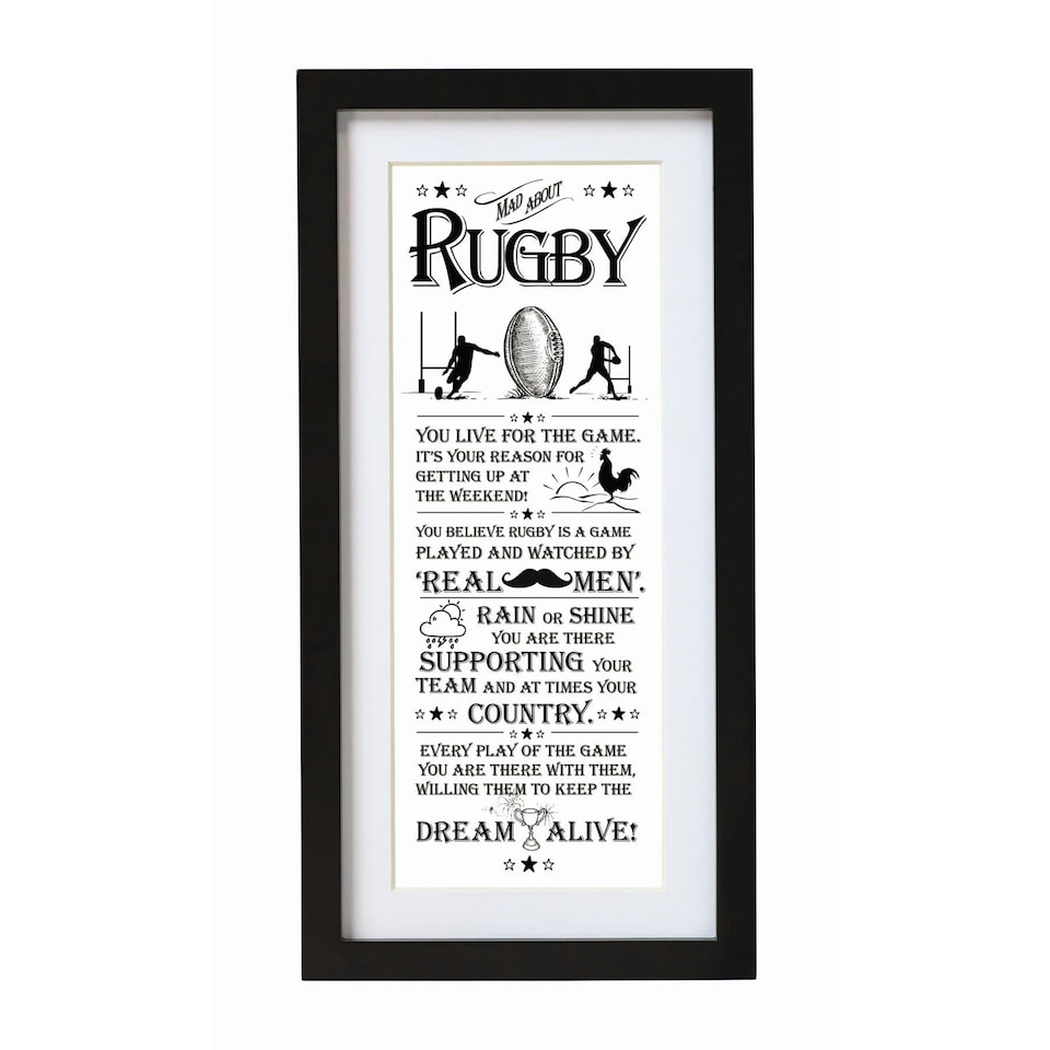 Wall Art - Rugby | Multi