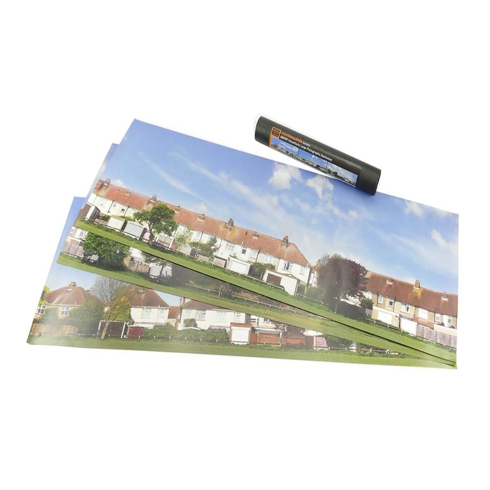 image 1 of Gaugemaster Scenics Housebacks Large Photo Backscene (2744x304mm)