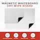 image 3 of A4 Magnetic Whiteboard Dry Wipe Board