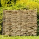 image 1 of Primrose Hazel Hurdle Fence Panel Premium Woven Wattle Weave 6ft x 4ft 6in