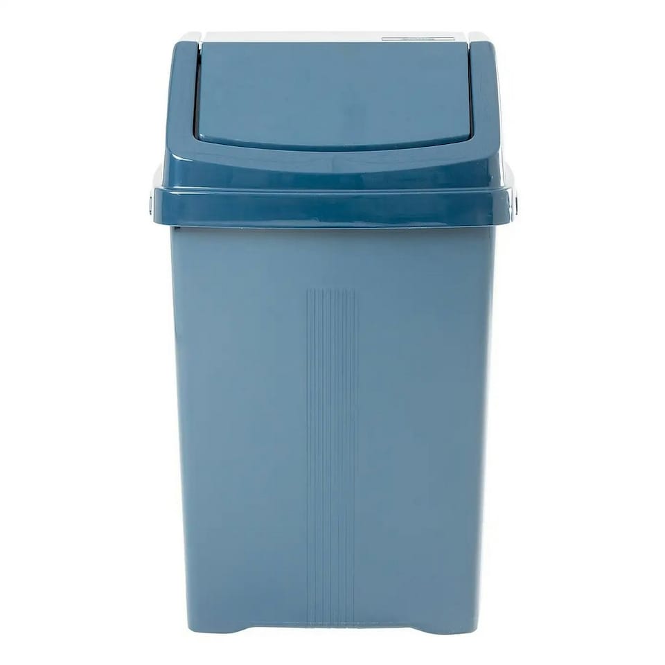 Casa 25L Swing Bin Navy - One Colour - One Size