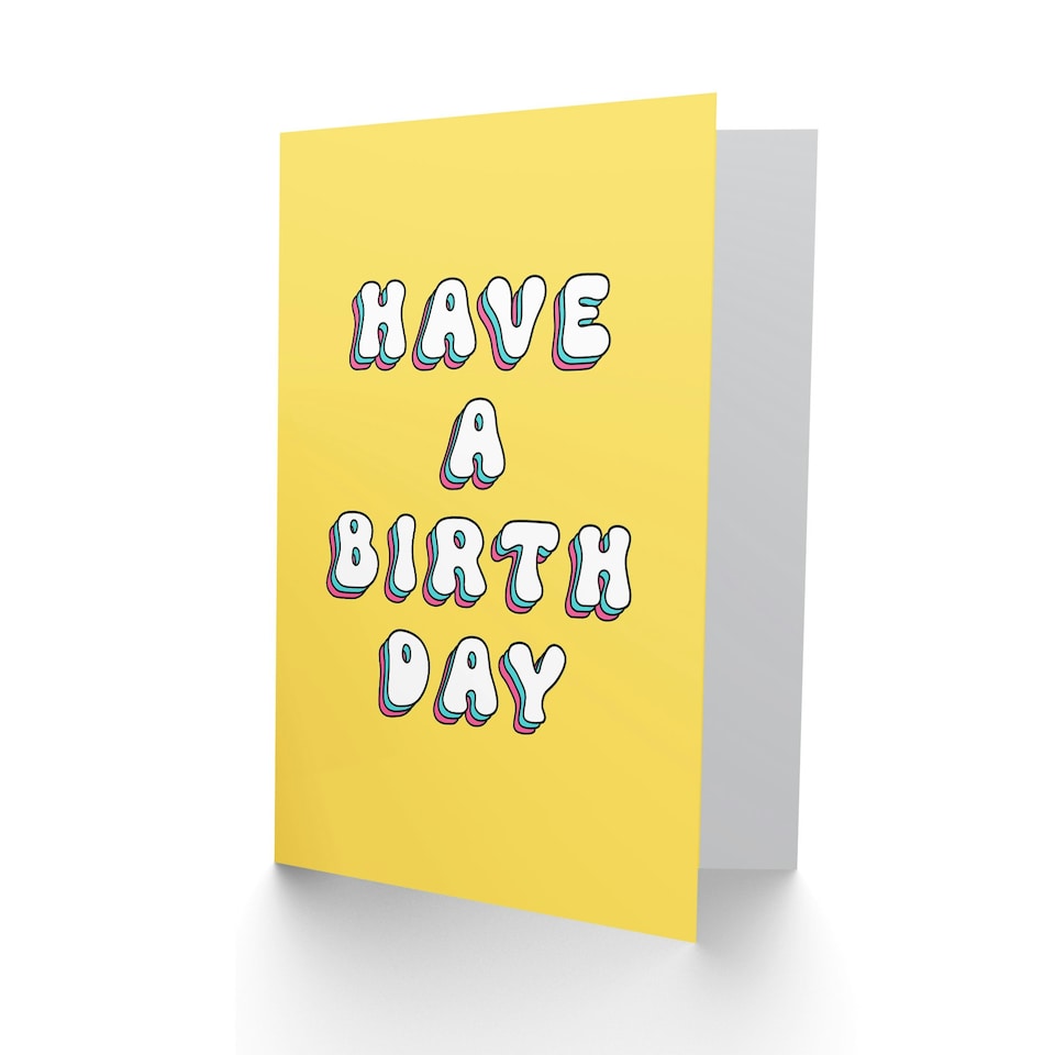 image 1 of Have Birthday Fun Joke Humour Woman Her Funny Birthday Card