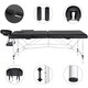 image 6 of Yaheetech Portab Aluminum Massage Bed with Face Cradle and Armrest
