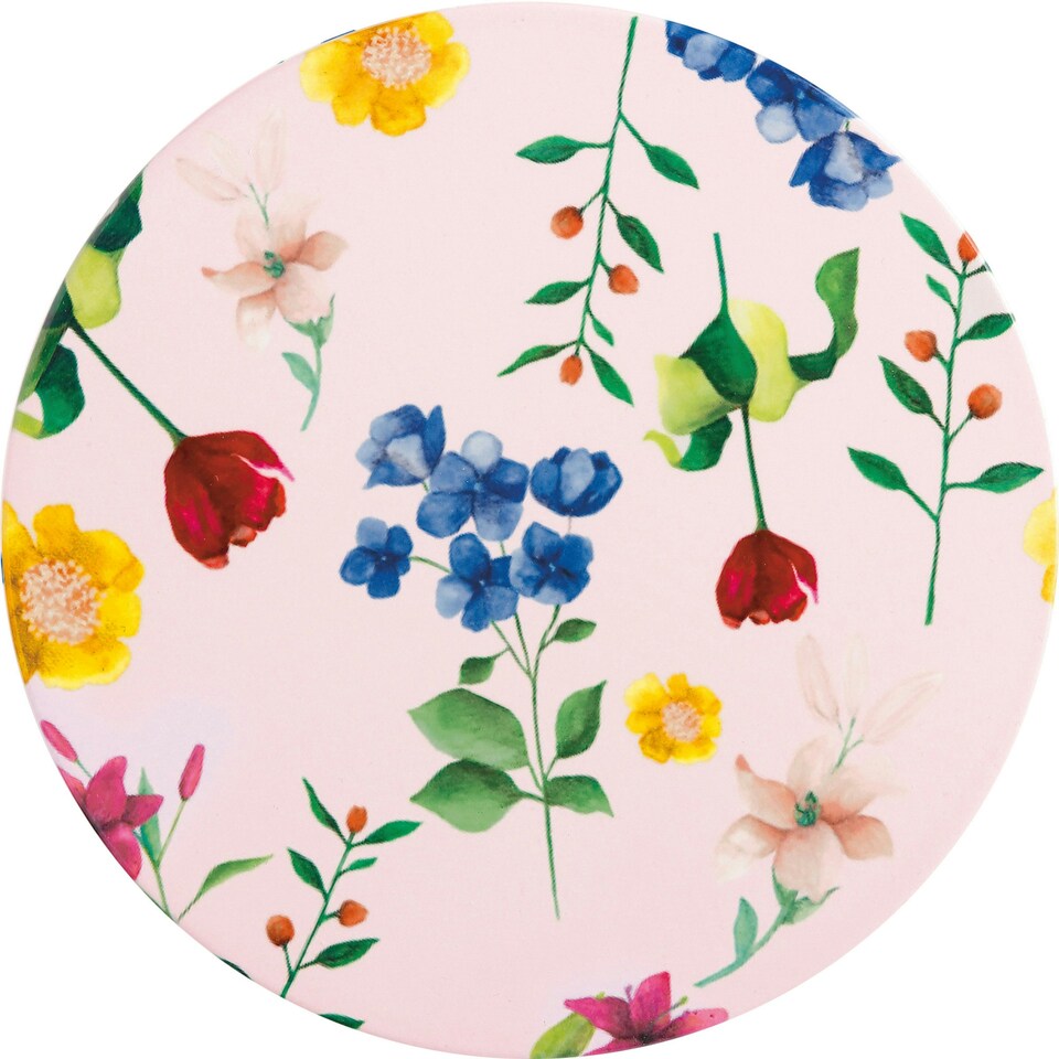 image 1 of Maxwell & Williams Coaster Set Pink Ceramic 4 Pack
