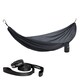 image 1 of TravelNest Hammock with Straps - Compact All-in-One Portable Camping Set | Grey | Grey