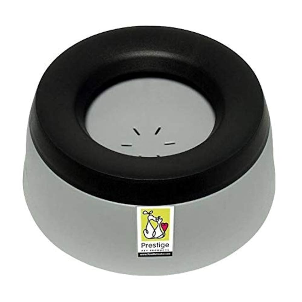 Road Refresher Non Spill Water Bowl Grey Large N/A