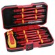 image 4 of VDE Insulated Screwdrivers Flat Pozi Phillips Torx Interchangeable Heads 13pc