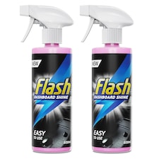Flash Car Care Dashboard Shine 2 x 500ml