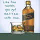 image 3 of Humorous Birthday Card Male Fine Scotch Better with Age