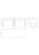 image 3 of Balterley Partial Fluted 2 Drawer Wall Hung Vanity Unit with Bellato Laminate Worktop | Green | Satin Green | 3