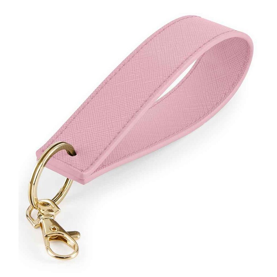 Bagbase Boutique Wristlet Keyring | Pink | Dusky Pink | 1