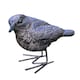 image 4 of Set Of 3 Bronze Effect Wrens Home Or Garden Decoration