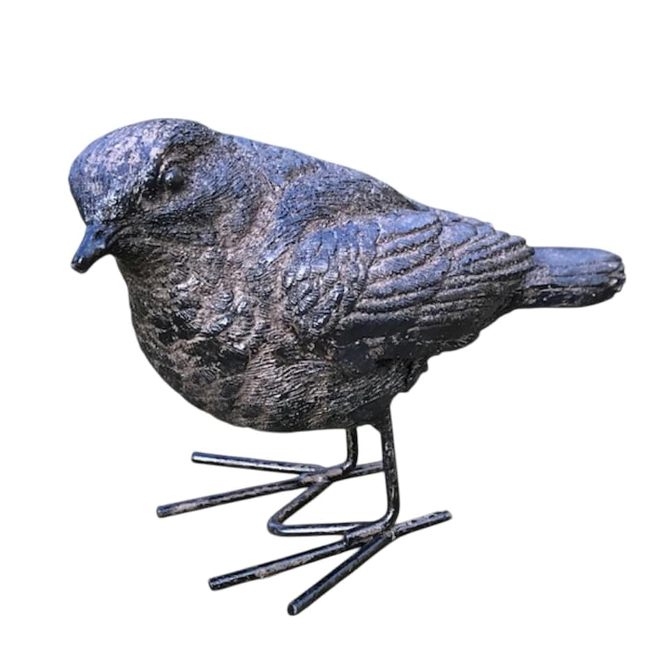 image 1 of Set Of 3 Bronze Effect Wrens Home Or Garden Decoration