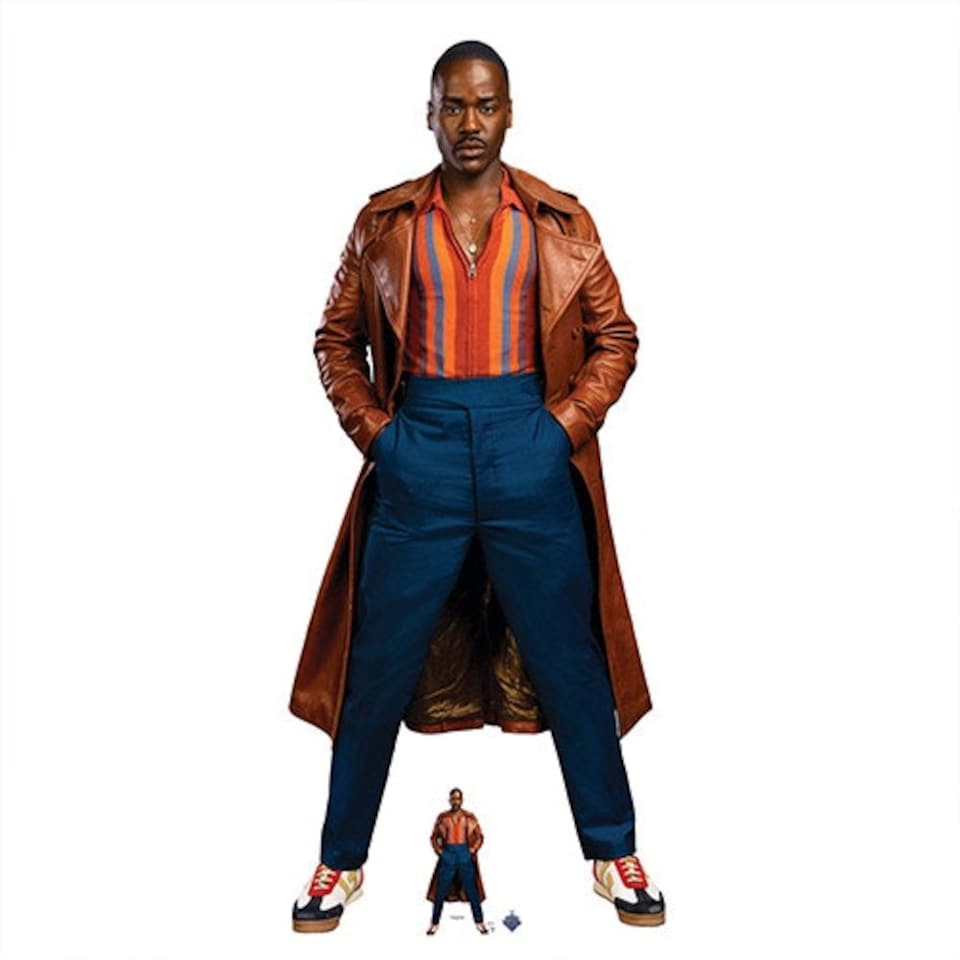 The Fifteenth Doctor Ncuti Gatwa Doctor Who Lifesize Cardboard Cutout 174cm