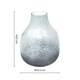 image 6 of Verre Round Frosted Vase - Glass - L21 x W21 x H25 cm - Gold | Grey