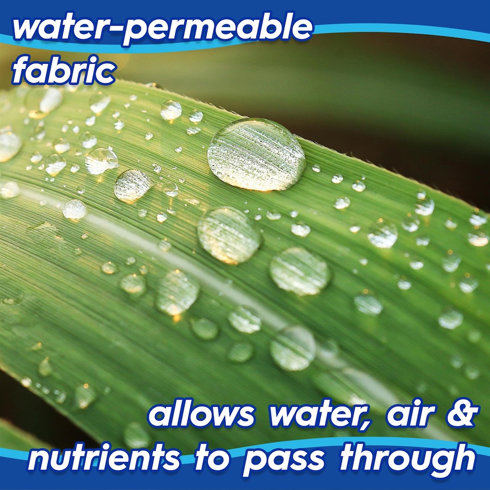 image 1 of Harbour Housewares Plant Fleece Frost Protection - 2M x 20M (2 Rolls) | White | White