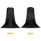 image 5 of Black Hooded Cape Black | One Size