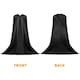 image 5 of Black Hooded Cape | Black | One Size