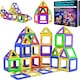 image 1 of Desire Deluxe Magnetic Building Blocks 40pc Construction Toys Set for Kids Game | STEM Creativity Educational Magnets Toy Blocks for Boys Girls Age 3 4 5 6 7 Year Old