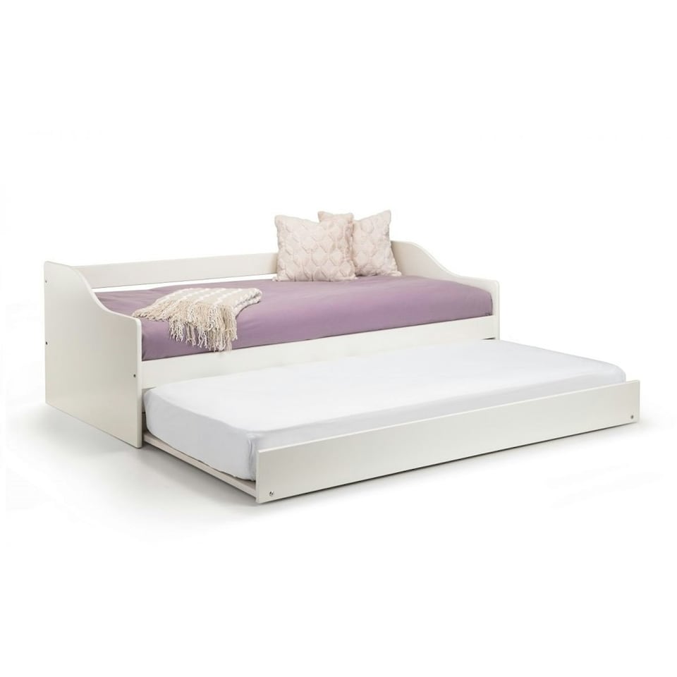 image 1 of Premier Surf White Day Bed Single 3ft (90cm) + Pull Out Bed (Guest Bed)