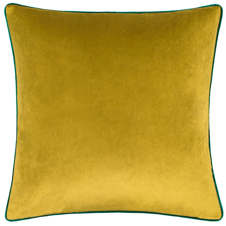 image 1 of Furn Meridian Velvet Cushion Cover Green | 45 cm x 45 cm