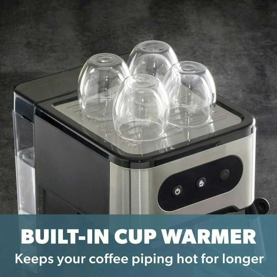 image 1 of Daewoo Espresso Coffee Machine with Steam Wand