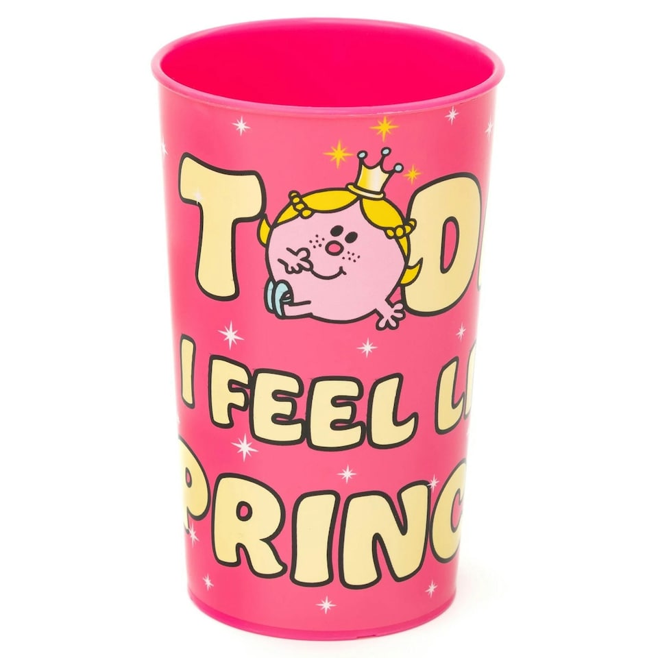 image 1 of Mr Men Little Miss Princess Tableware Set (Pack of 5) - Pink/Blue/White - One Size