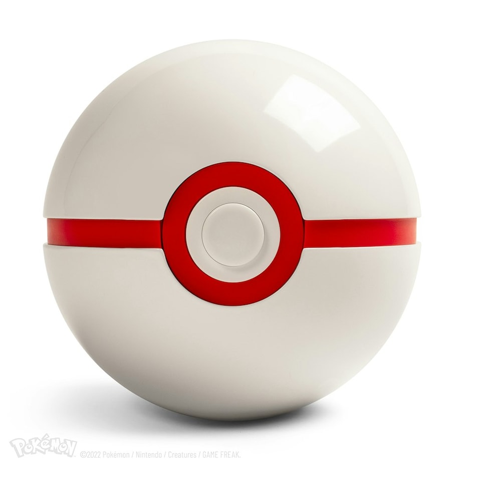 image 1 of Pokémon Die-Cast Premier Ball Replica | White