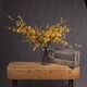 image 1 of Forsythia Branch Artificial Plant - Fabric/Plastic - L15 x W35 x H108 cm - Yellow