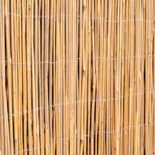 Primrose Bamboo Cane Natural Garden Screening Roll Privacy Fencing Screen W4m x H2m | Brown | Brown