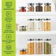 image 5 of Borosil Classic Jar with Steel Lid, Clear, 1.2 Litre