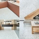 image 10 of NOVECRAFTO Vinyl Floor Tiles Self Adhesive – 12x12in Peel and Stick Flooring for Kitchen, Bathroom & Living Room – White Terrazzo Look with Flecks White | 2.79 sqm