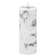 image 3 of Hill Interiors Luxe Collection Marble Natural Glow Electric Candle - White/Black - 20cm x 7cm x 7cm