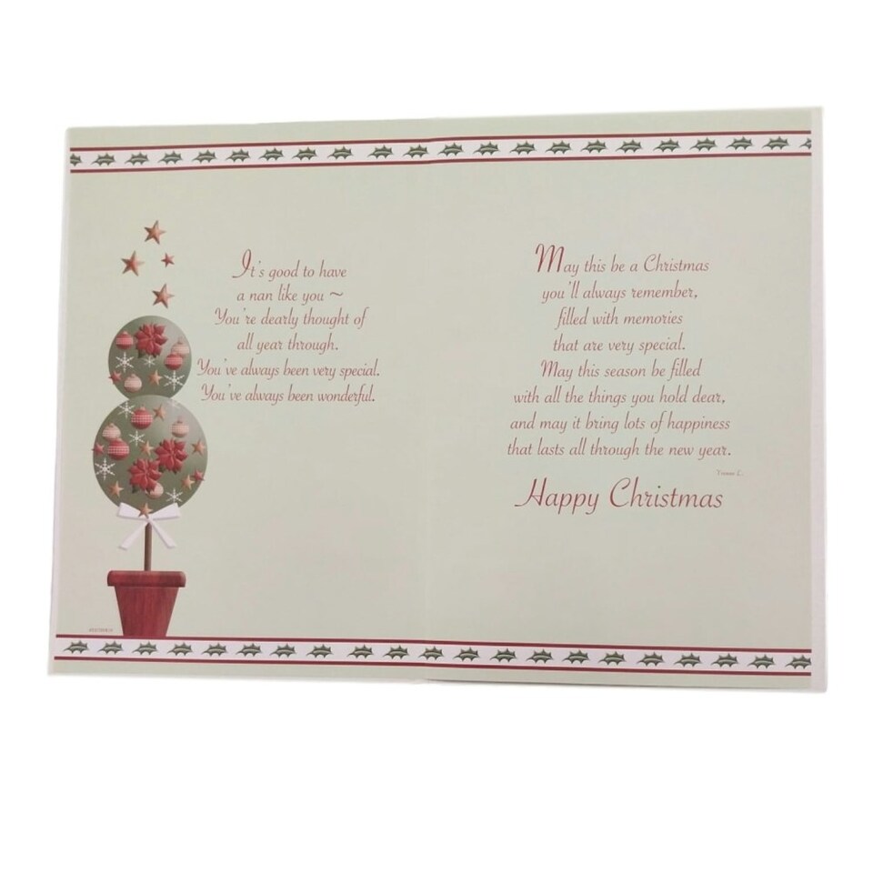 image 1 of For a Special Nan Christmas Greetings Card