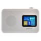 image 1 of Groov-e GVDR06WE Berlin Portable Colour Screen DAB/FM Radio with Bluetooth - White