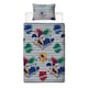 image 1 of Harry Potter Brave Duvet Cover Set - Grey/Multicoloured - Single Grey | Single