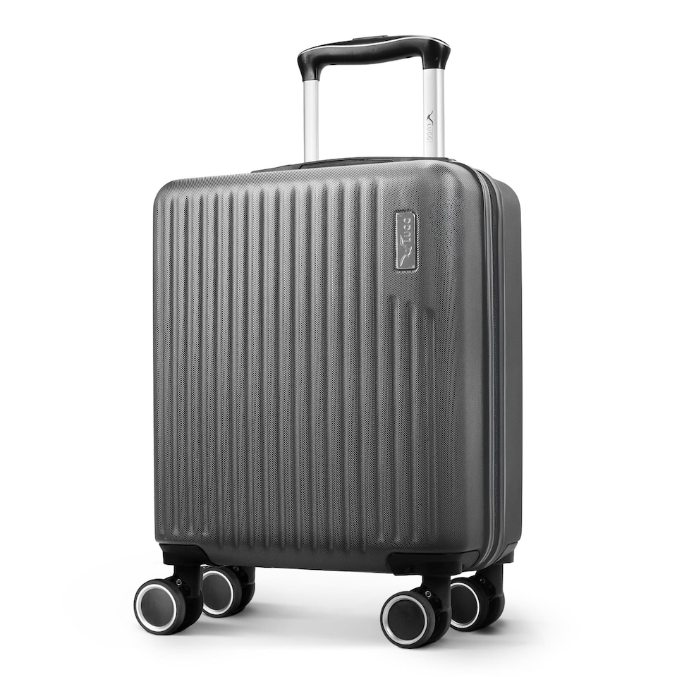 image 1 of Lugg Vacay Hard Shell Cabin Suitcase ABS 360 Spinner Wheels Water Resistant (45x33x20cm)