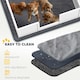 image 3 of PawHut Dog Whelping Box with Whelping Pad, Adjustable Entrance, 124 x 120cm