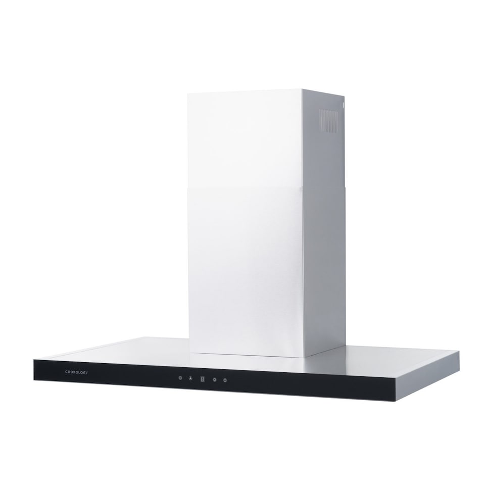 image 1 of Cookology 90cm Stainless Steel Chimney Cooker Hood - Energy Rating A++