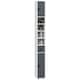 image 1 of kleankin Slim Bathroom Cabinet, Toilet Roll Storage w/ Open Shelves, Grey