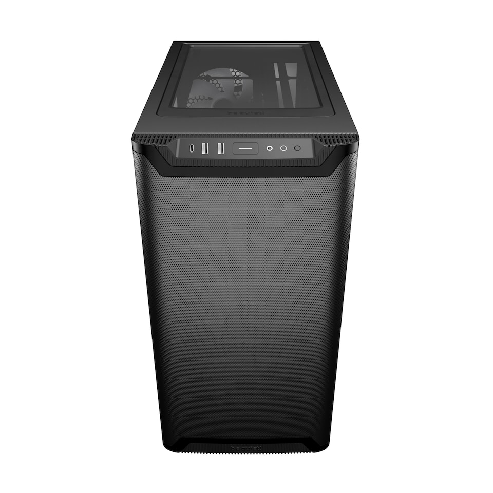 image 1 of BeQuiet Pure Base 501 LX Tempered Glass Mid Tower Gaming PC Case Black - BGW78