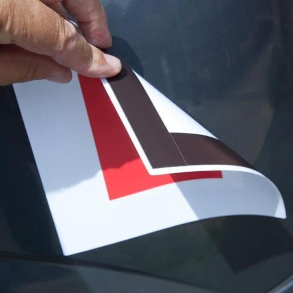 image 1 of Car Essentials L Plates Magnetic (1 Pair)
