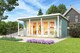 image 5 of Liverpool 2-Log Cabin, Wooden Garden Room, Timber Summerhouse, Home Office - L580 x W430 x H239.4 cm | Brown