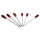 image 2 of 6pc Torx screwdriver set  extra long T10 - T30 by U.S.Pro Tools AT387