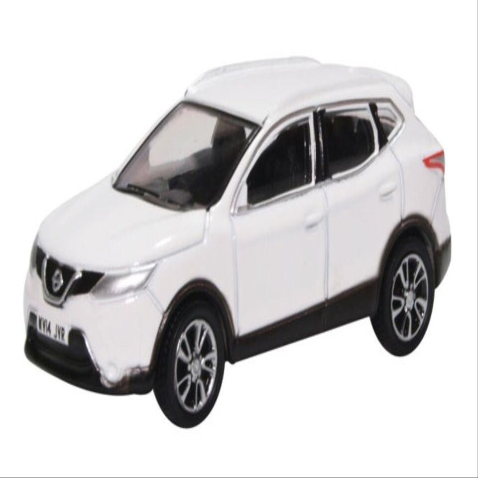 Oxford Diecast Nissan Qashqai J11 Storm White