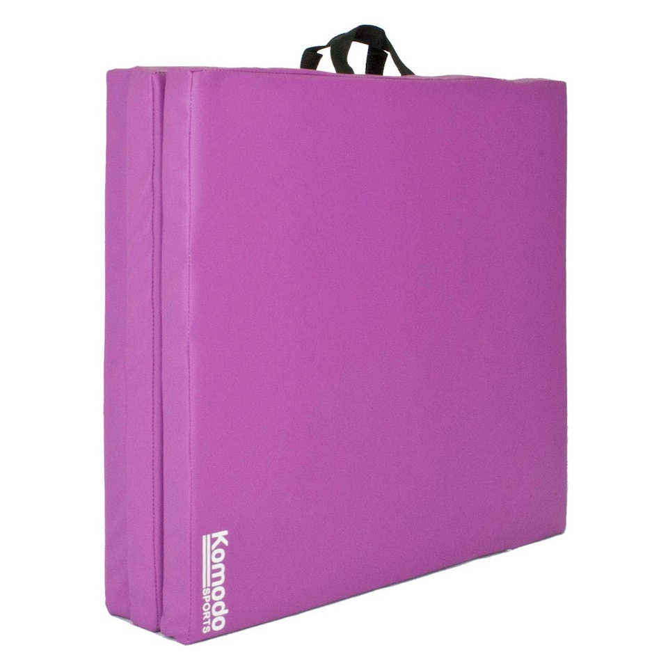 image 1 of Komodo Tri Folding Yoga Mat - Purple