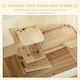 image 3 of PawHut Wooden Hamster Cage w/ Storage Shelf, Openable Top for Gerbils
