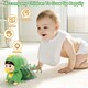 image 4 of Interactive Crawling Baby Doll Toy with Music & Lights (GREEN)