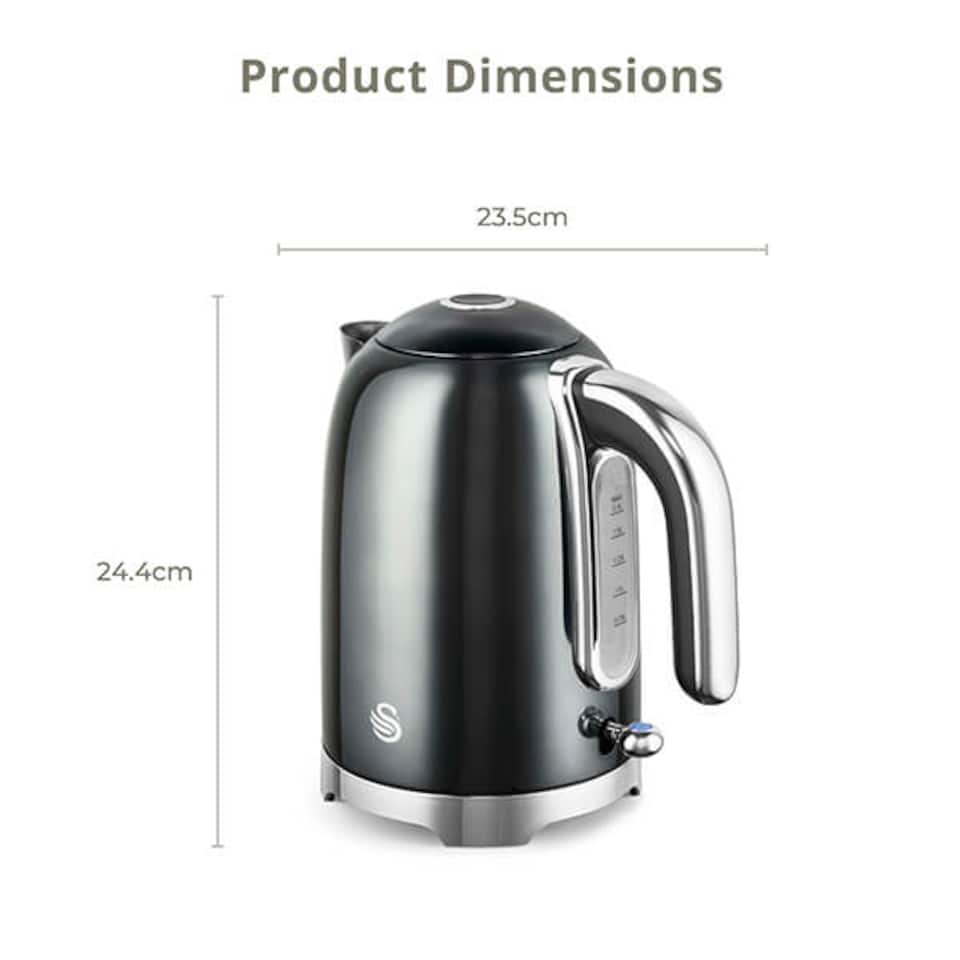 image 1 of Swan Solace Graphite Kettle