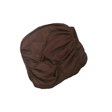 Belledorm Faux Suede Divan Base Wrap (19in) - Chocolate - Kingsize